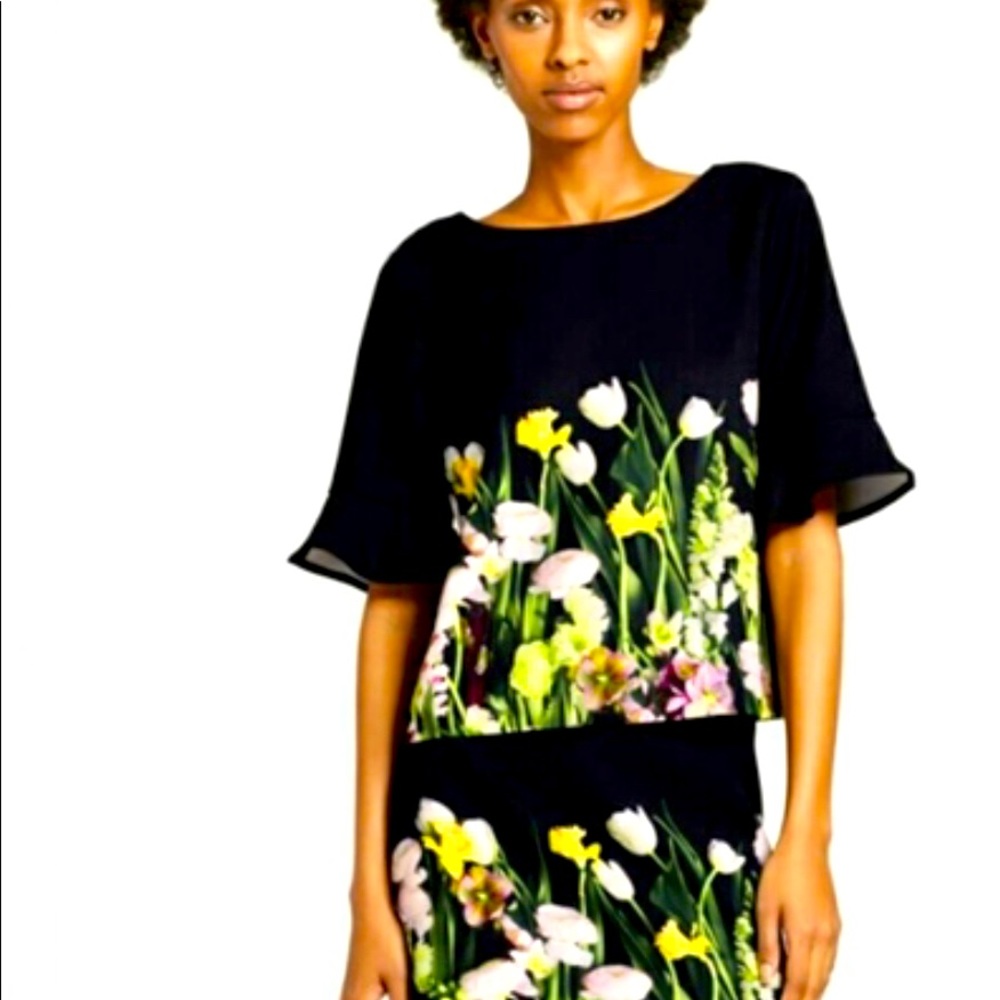 Victoria Beckham @Target NWT size S floral blouse